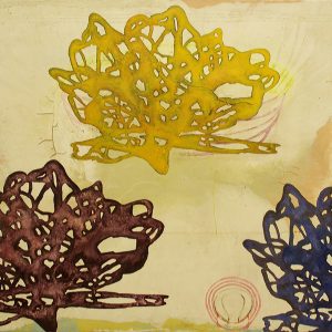 AGUA Corales amarillo violeta azul